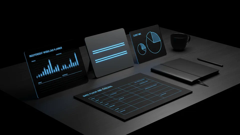 Freelance Rate + Capacity Planner preview